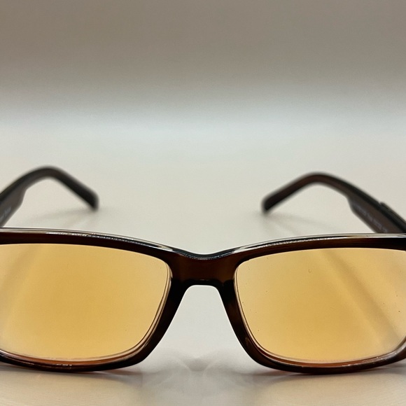 ABBOT OPTICAL -AMBER LENS-BLUE LIGHT BLOCKING GAMING & COMPUTER GLASSES W-MAG - Picture 8 of 11